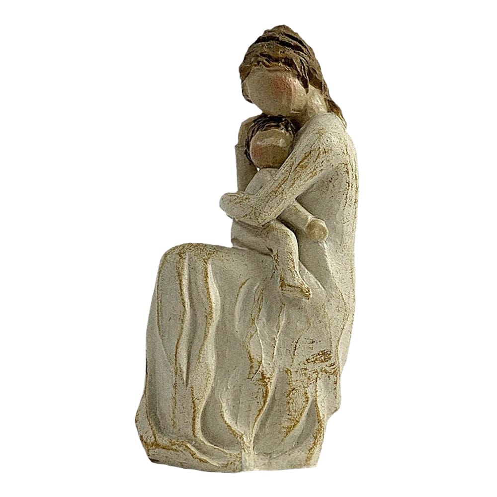 Estatueta de resina Mother and Child Family Bond 20,8 cm