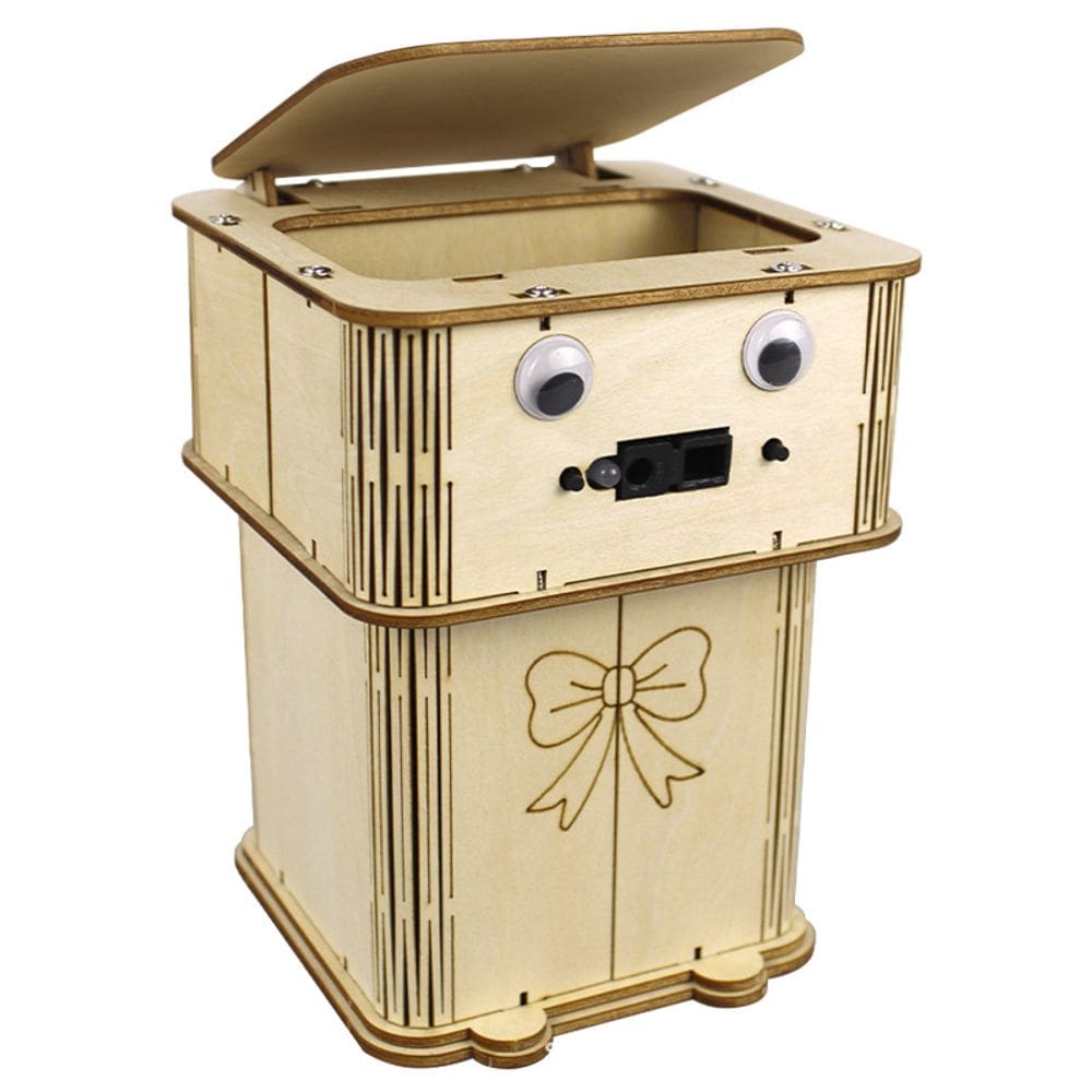 Kit de lixeira com sensor inteligente STEM Science Experiments para crianças