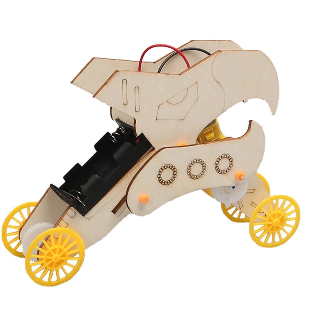 Experimentos científicos DIY Wooden Monster Car STEM Kids 8-14