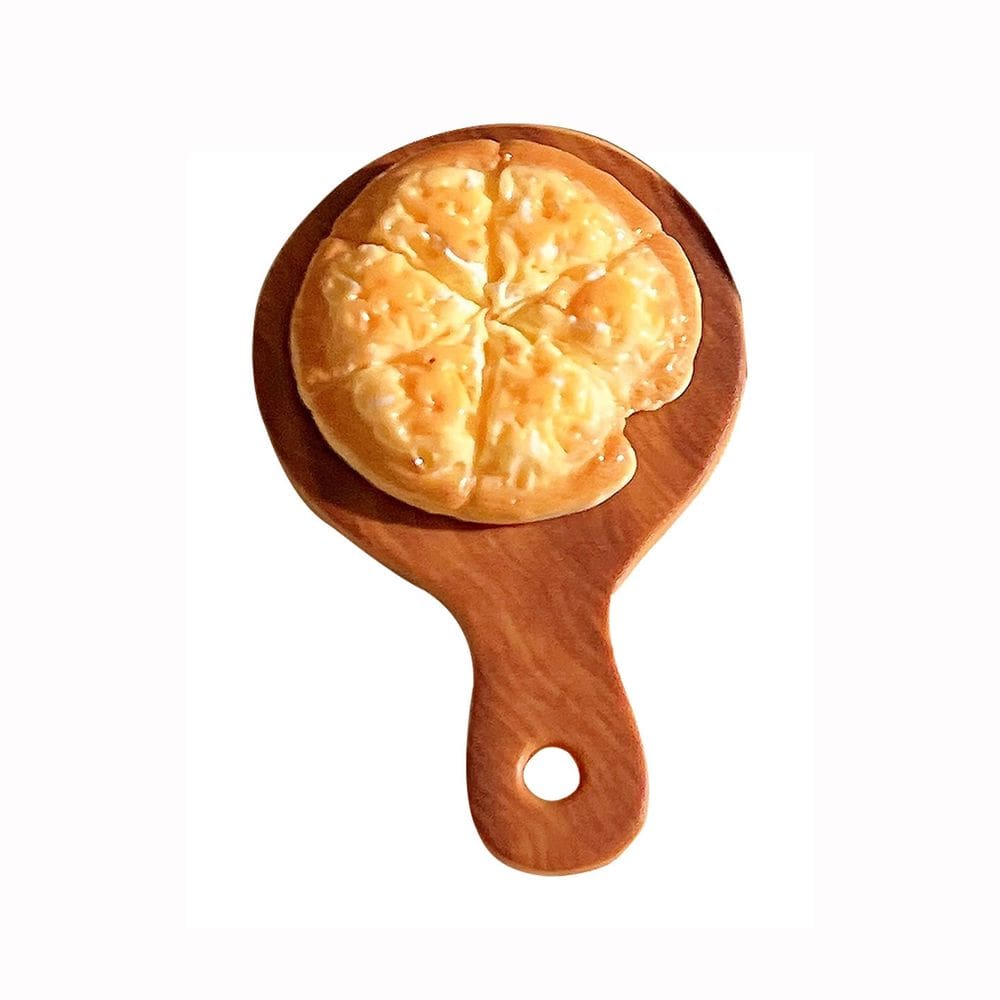 Ímã de geladeira Mini Pizza 3D Resin Food Realistic Durian