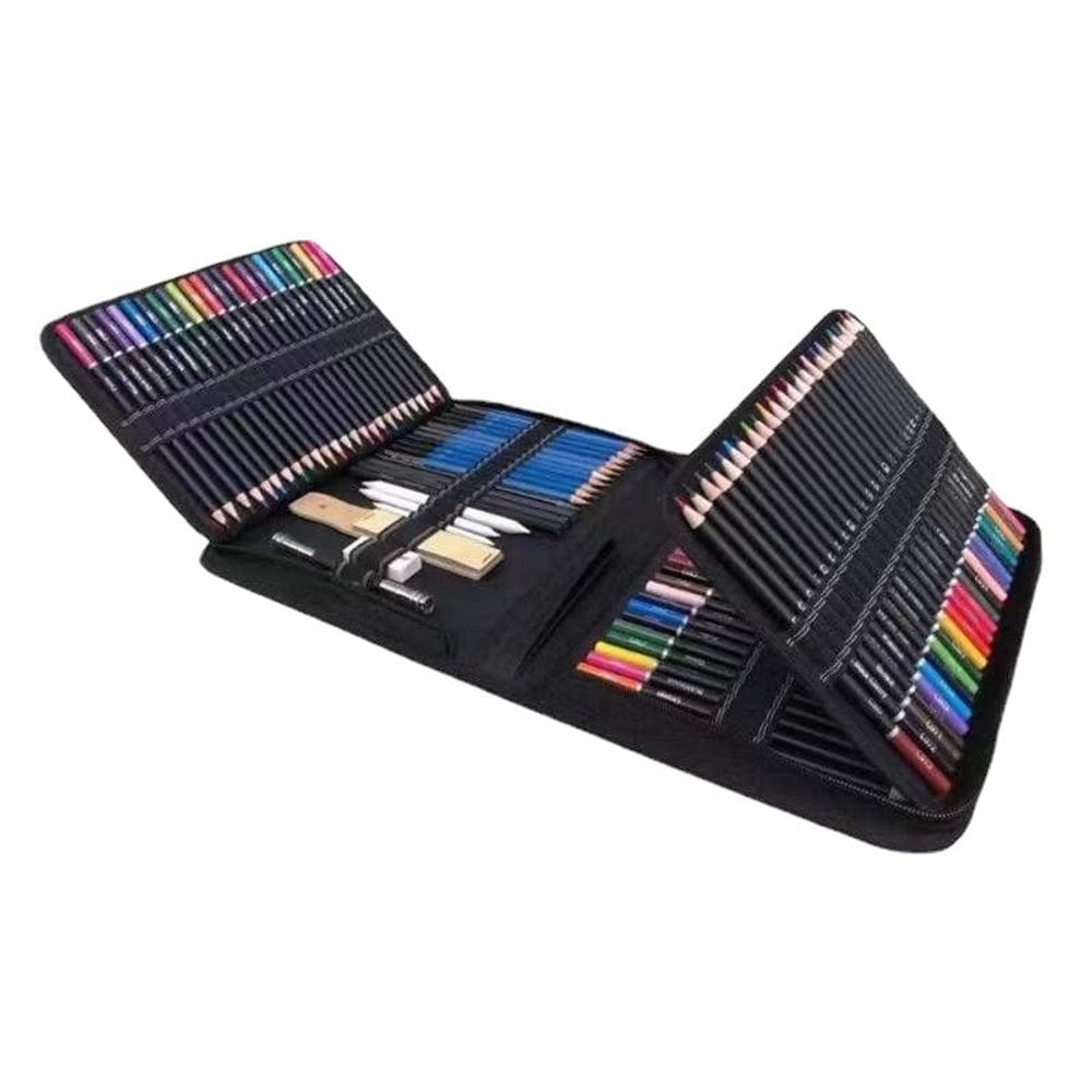 Conjunto de lápis Sketch 83 unidades com lápis de cor grafite Charco