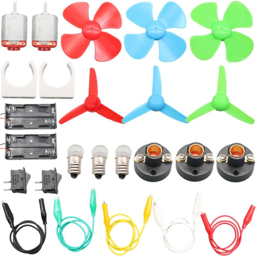 Kit de aprendizagem de experimentos científicos STEM Physics Electricity