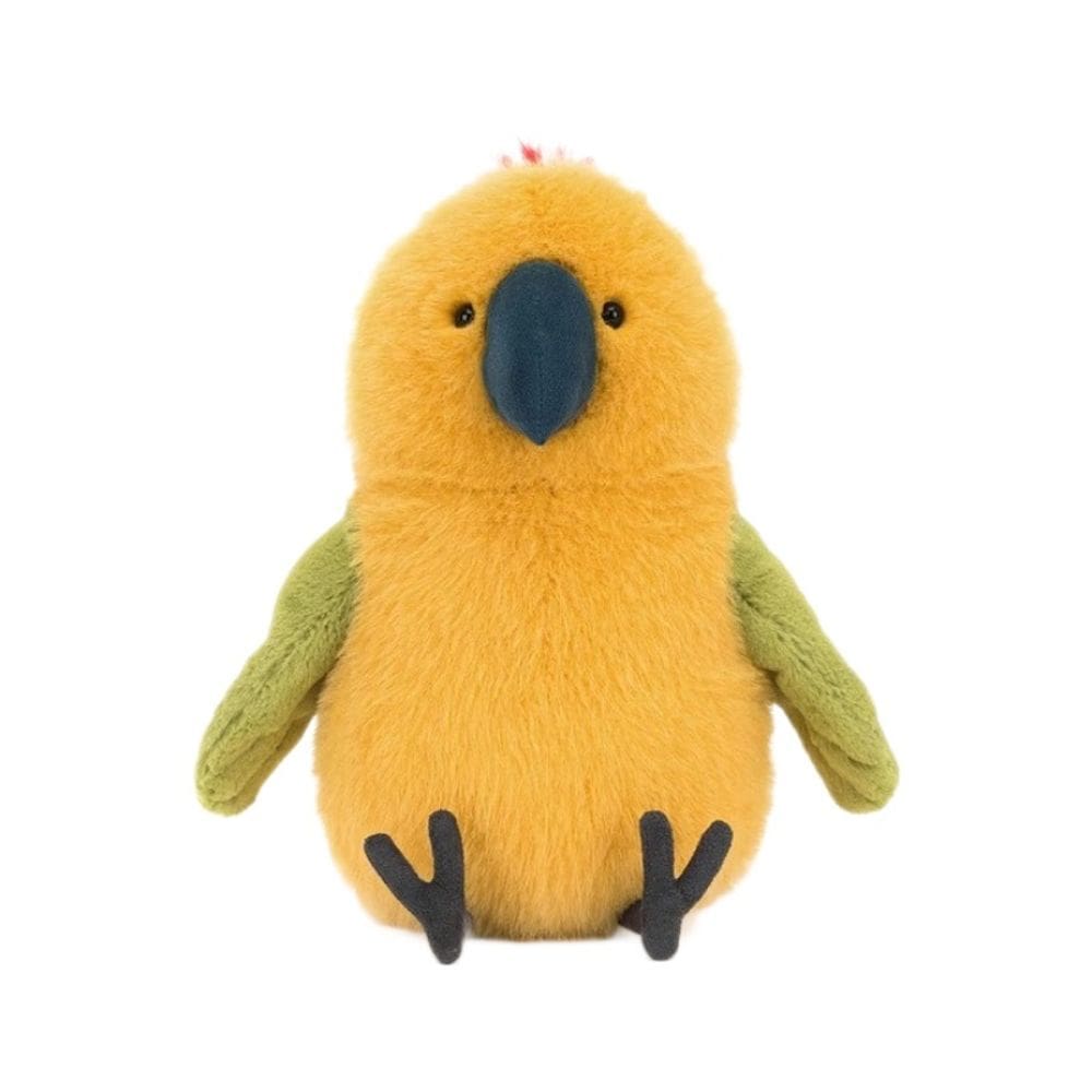 Brinquedo de pelúcia macio Parrot Doll Stuffed Cartoon Bird 23 cm