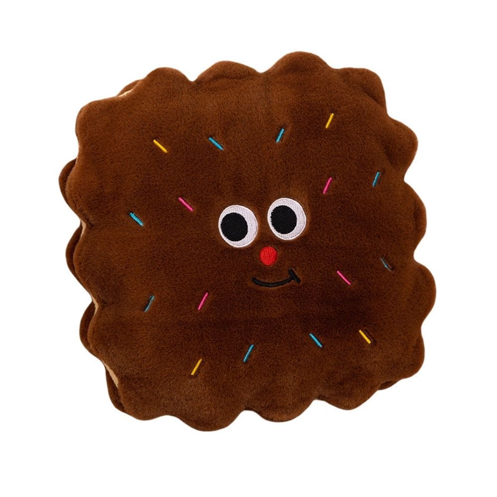 Brinquedo de pelúcia Cartoon Cookie Doll Chocolate 32cm para crianças