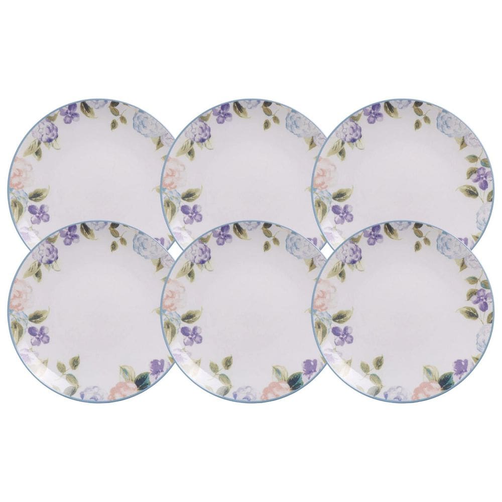 Jogo Pratos De Sobremesa Kit 6 Peças 19Cm Aura Tramontina