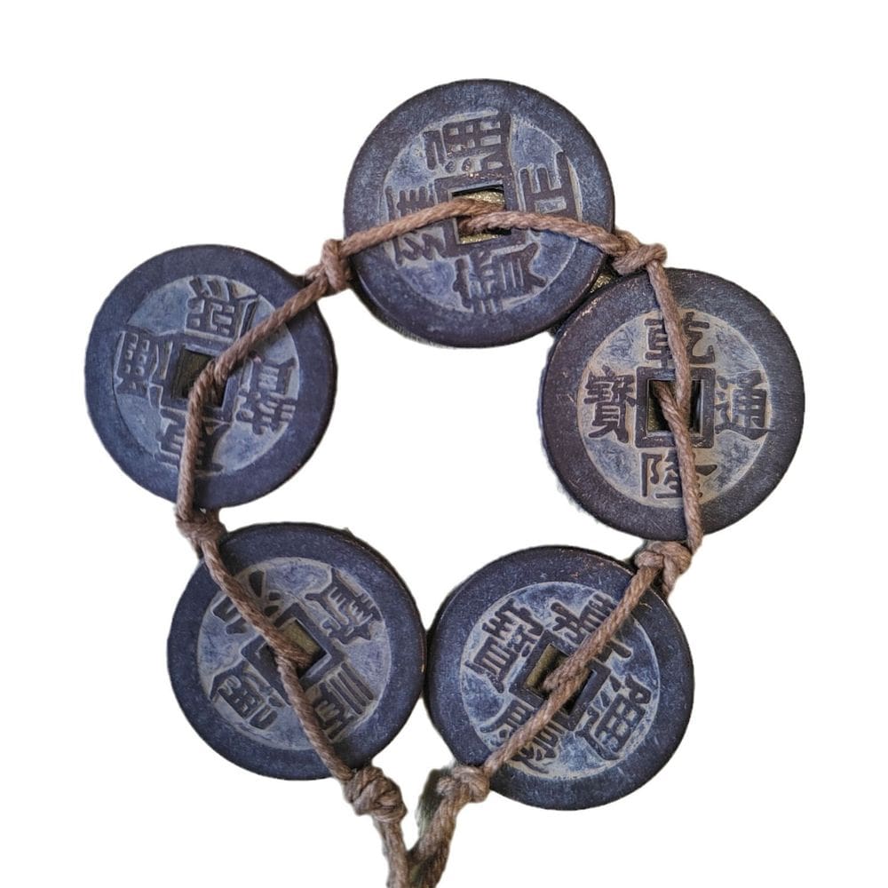 Moeda comemorativa, estilo antigo, moedas de cobre do Cinco Imperadores