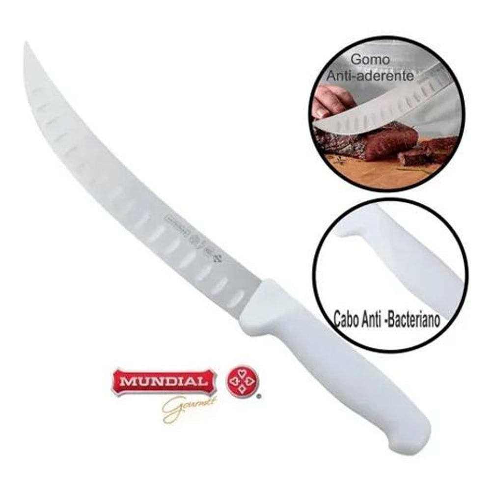 Faca 10`` Granton Edge Master Line Mundial Cor