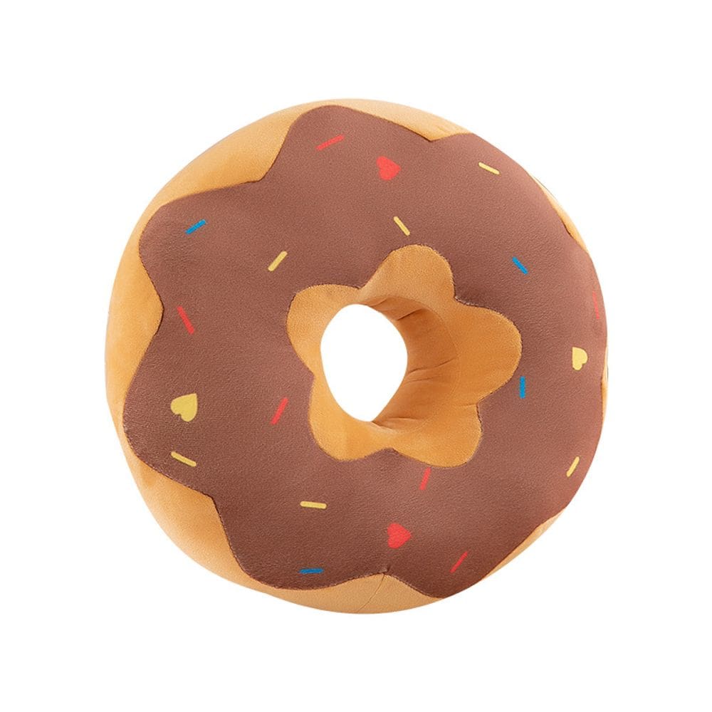 Almofada redonda macia de pelúcia Toy Doll Cartoon Donut 40 cm
