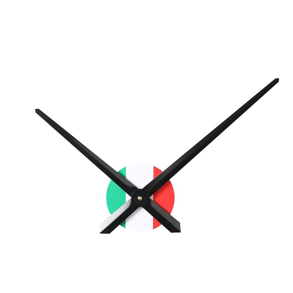 Relógio de parede Creative Modern Silent Non-Ticking Italy Flag