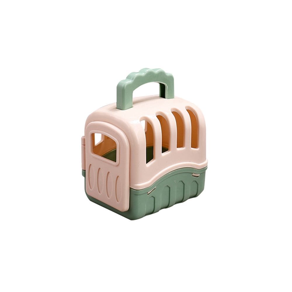 Mobiliário de casa de bonecas em miniatura para animais de estimação em plástico em escala 1:12