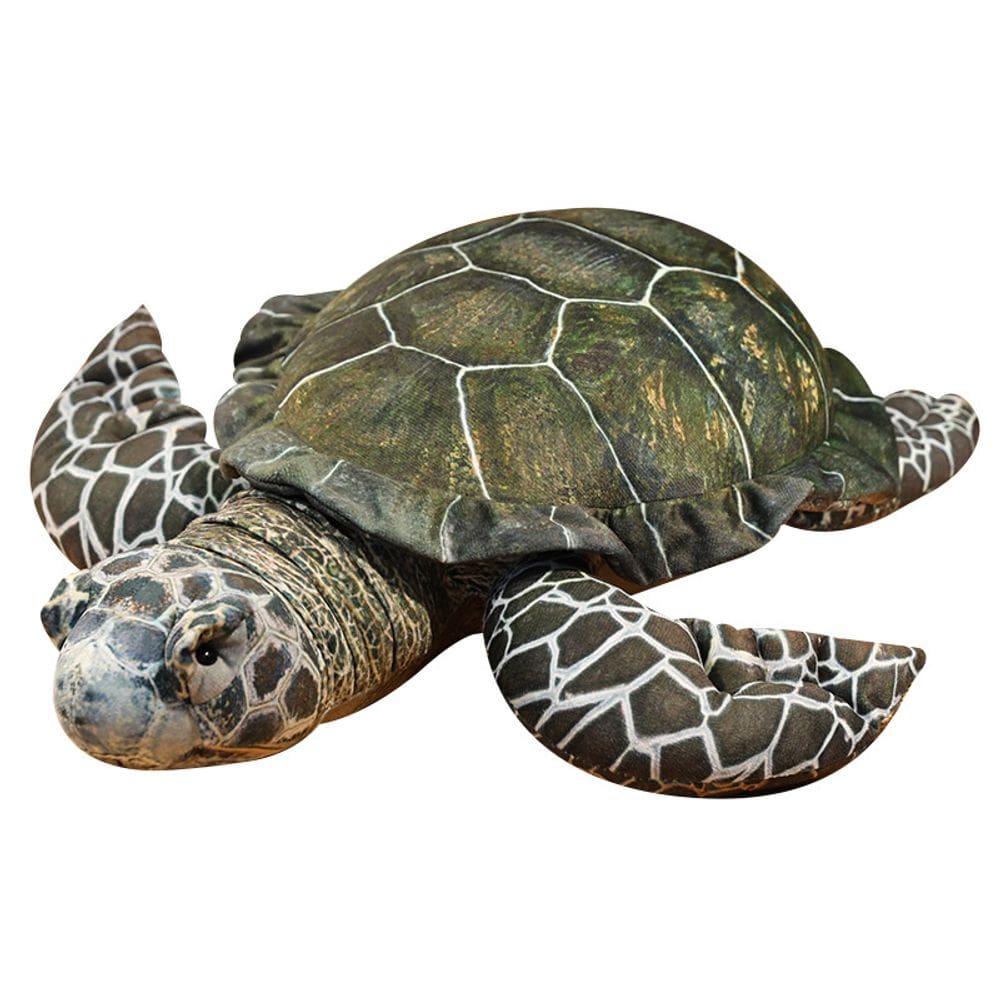 Boneca de pelúcia Realistic Sea Turtle 55 cm Stuffed Ocean