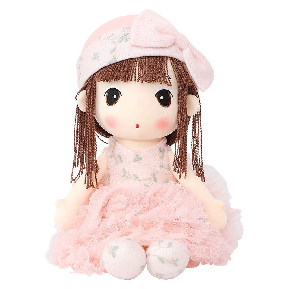 Boneca de pelúcia Sweet Fairy Cartoon Girl 50 cm em rosa