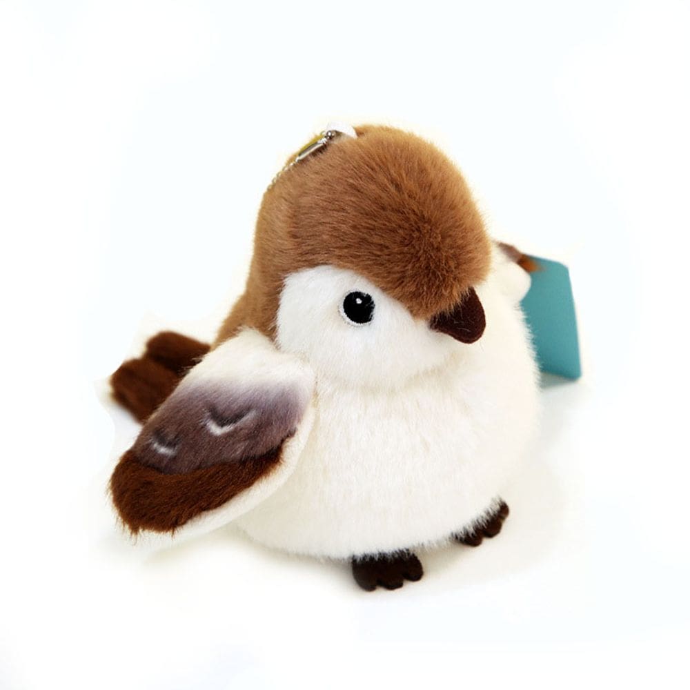 Brinquedo de pelúcia Soft Sparrow Bird Doll, 12 cm, bicho de pelúcia