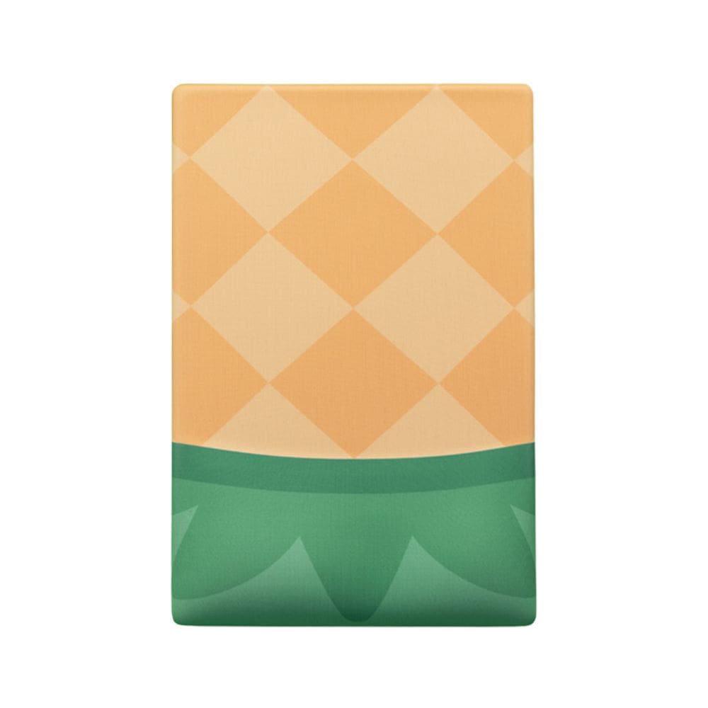 Tapete de mouse para descanso de pulso, lindo tecido de silicone com design de abacaxi