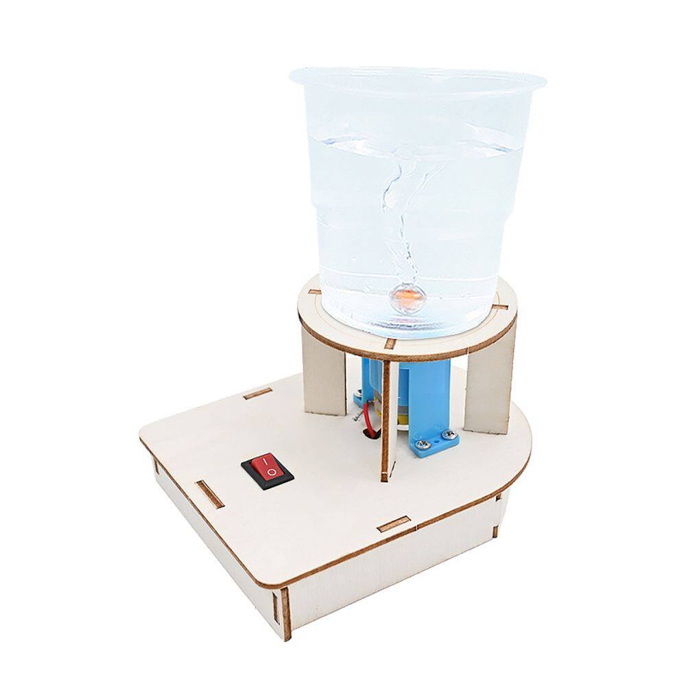 Kit científico Wooden Tornado Maker para crianças DIY STEM Physics