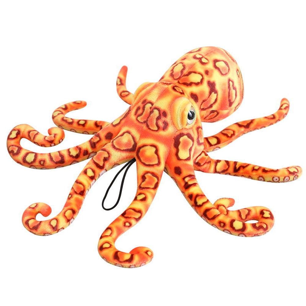 Brinquedo de pelúcia Octopus Toy, boneca de pelúcia, desenho animado Tie-Dye, 55 cm