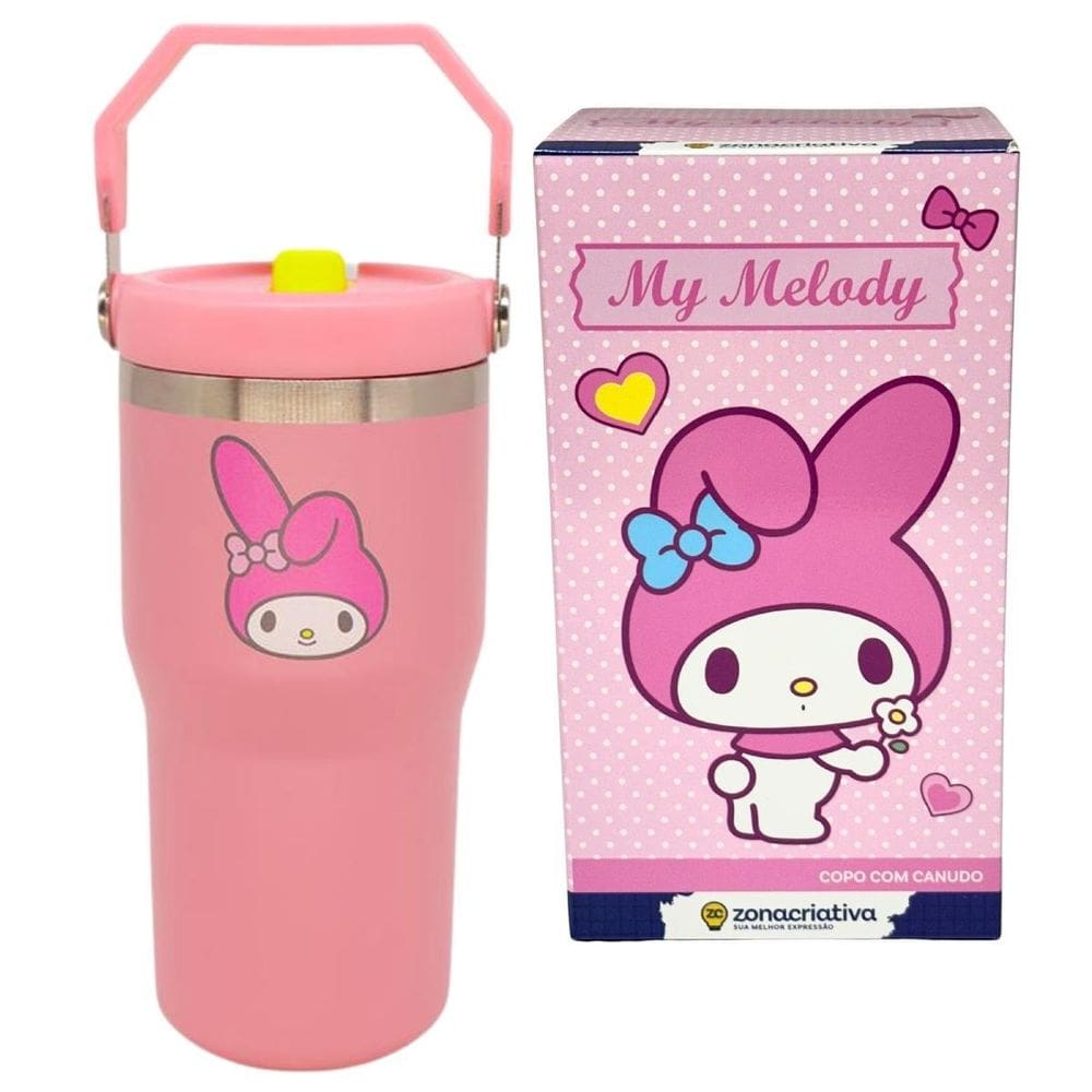 Copo Térmico Tumbler Hanger 650Ml My Melody - Zona Criativa
