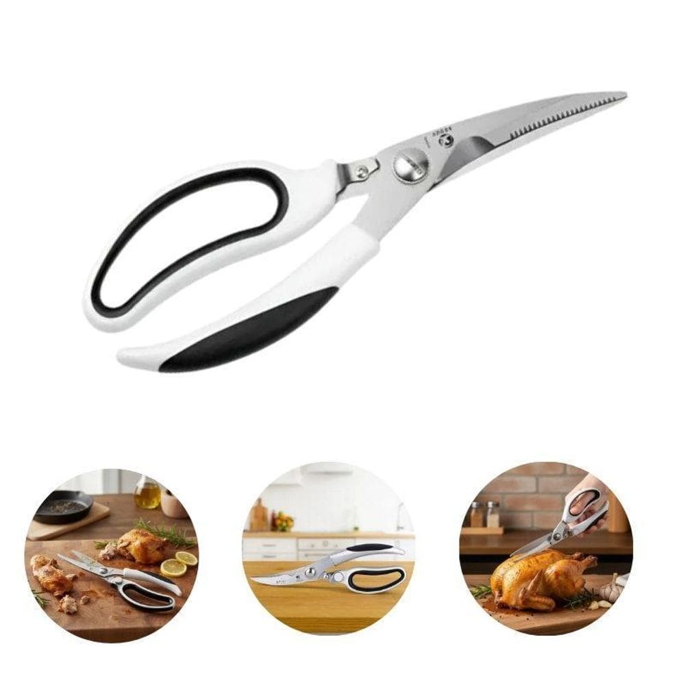 Tesoura Para Destrinchar Frango Cortar Peixes Aves E Carnes