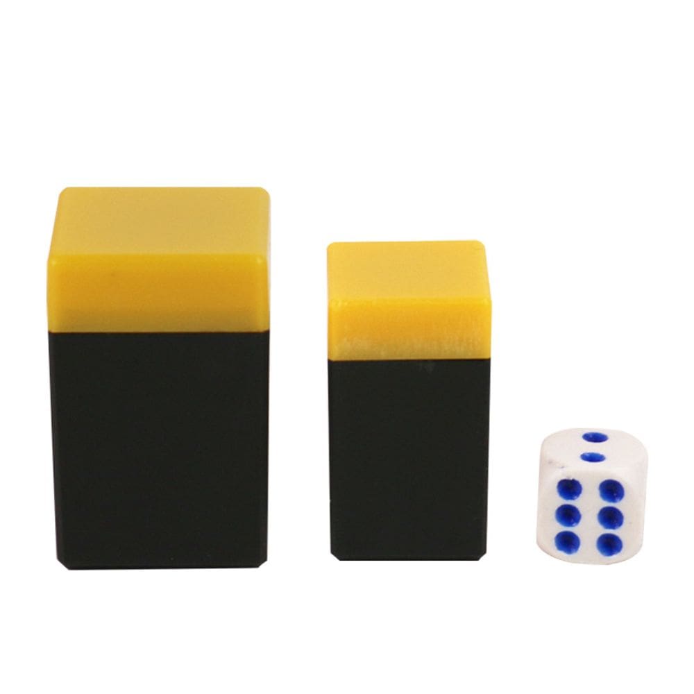 Conjunto de truques de dados Magic Vision Brinquedo de ilusão óptica com caixas de ilusão