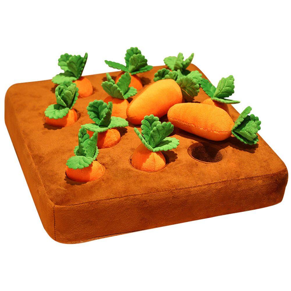 Boneca de pelúcia Soft Cartoon Carrot Garden de 35 cm