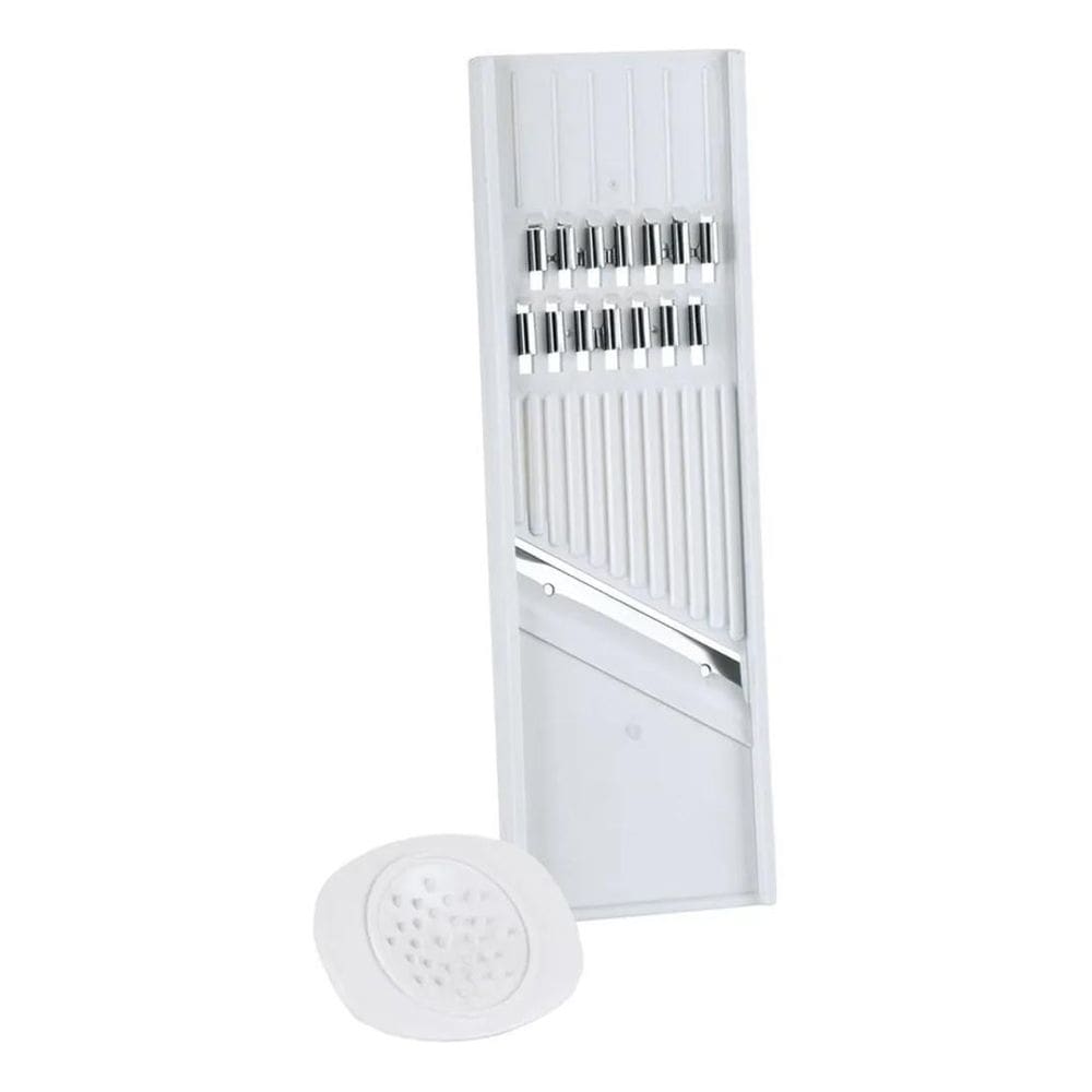 2X Cortador Ralador Fatiador Legumes Fino Espaguete Abobrinh