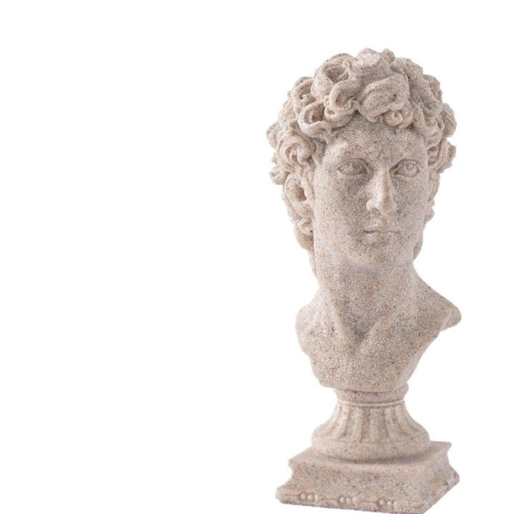 Escultura em resina criativa David Head 14cm - 300g
