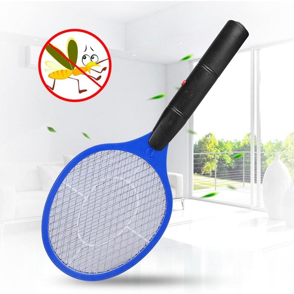 Raquete Mata Mosquitos Pernilongos Com Tecnologia Avançada