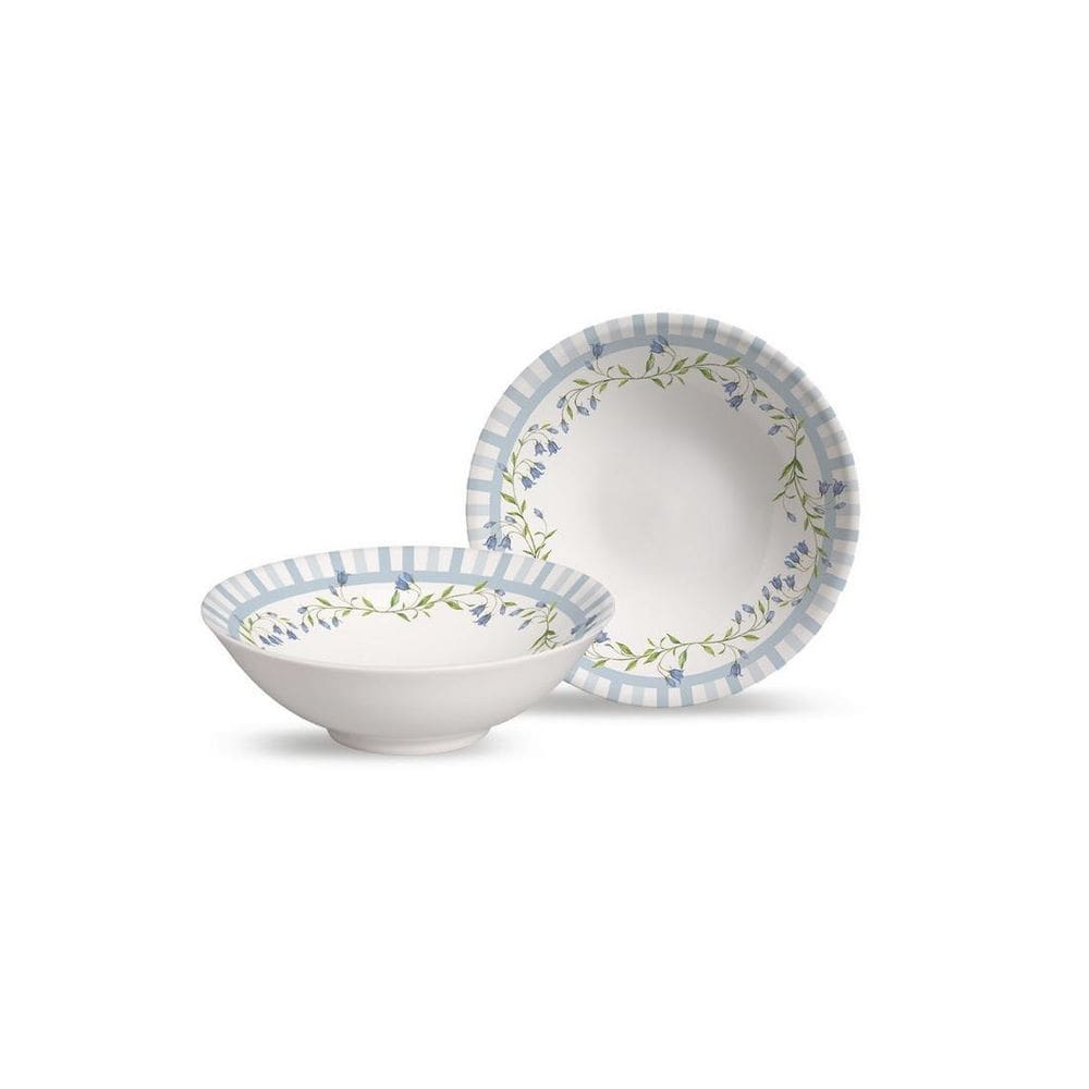 Conjunto 6 Bowls Decorados Lírio Da Páscoa 300Ml