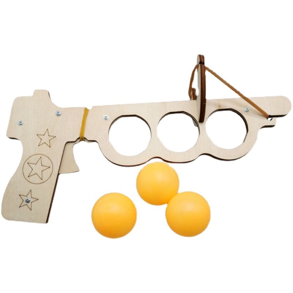Kit de aprendizagem de experiências científicas STEM Wooden Ping Pong Ela
