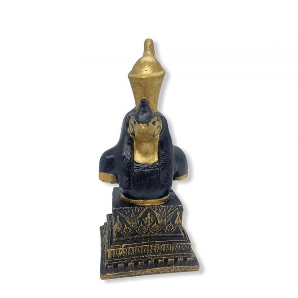 Busto Deuses Egípcios Anubis Horus Thot Tutan- Médio Resina