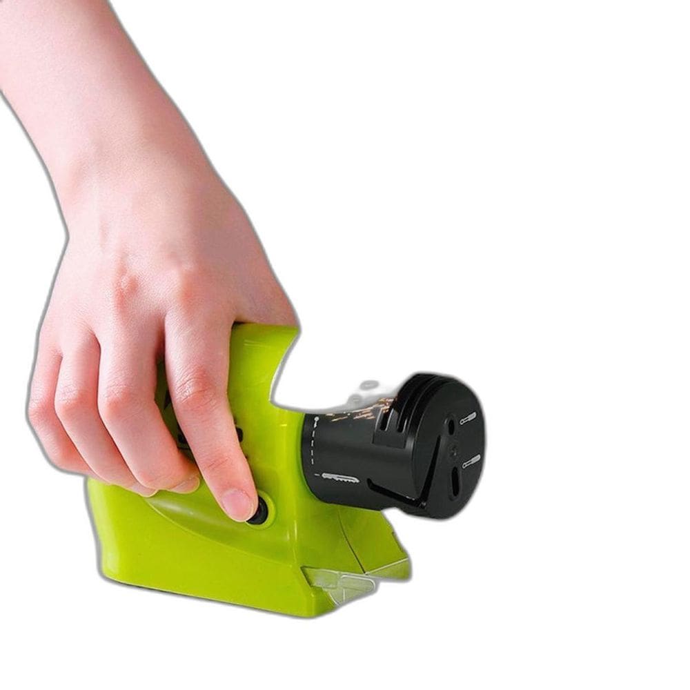 Afiador Elétrico Multifuncional Portátil Facas Tesouras E