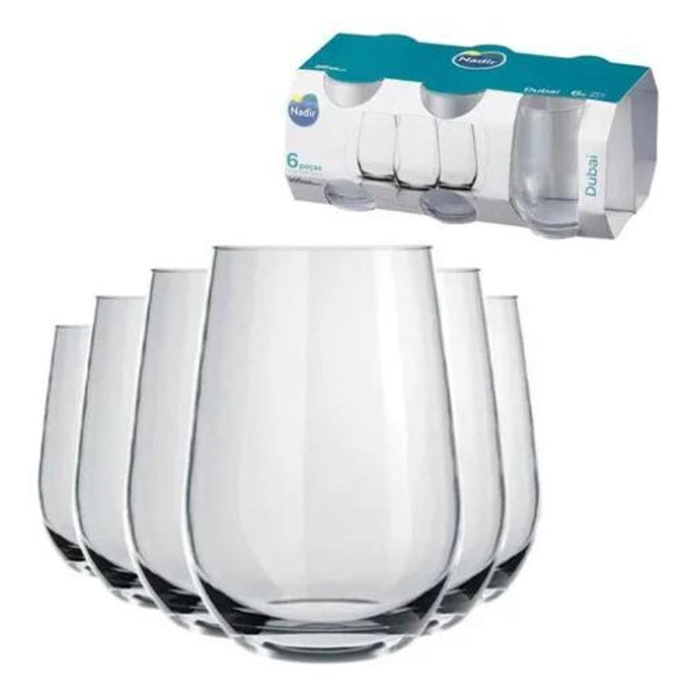 2X Presente Casamento Kit 06 Copos Dubai Nadir Figueiredo