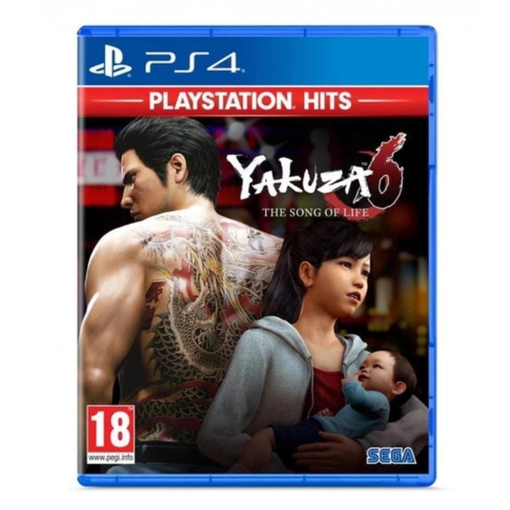 Jogo Yakuza 6 The Song Of Life Ps4 Europeu