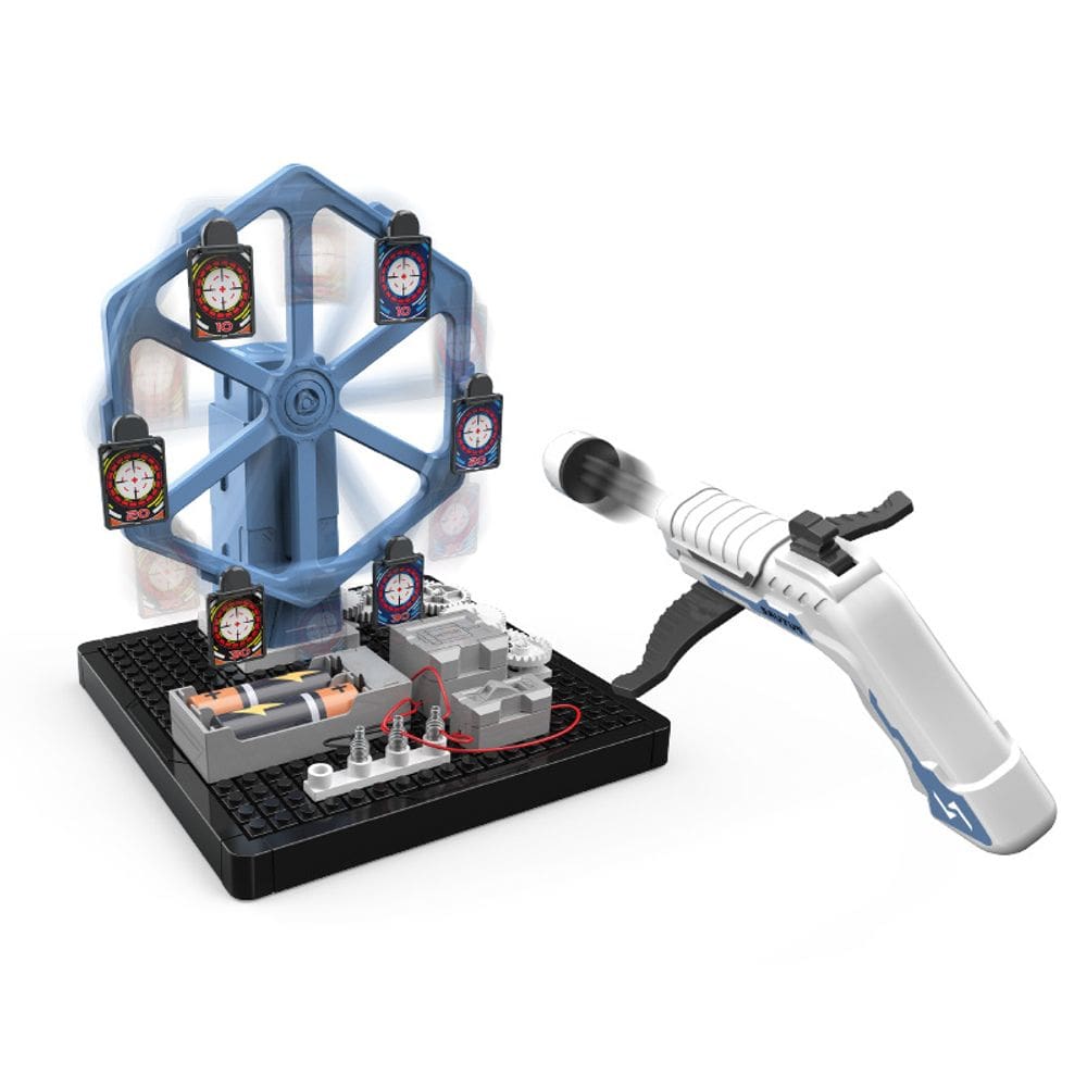 Kit de alvo rotativo para experimentos científicos STEM com eletrônicos