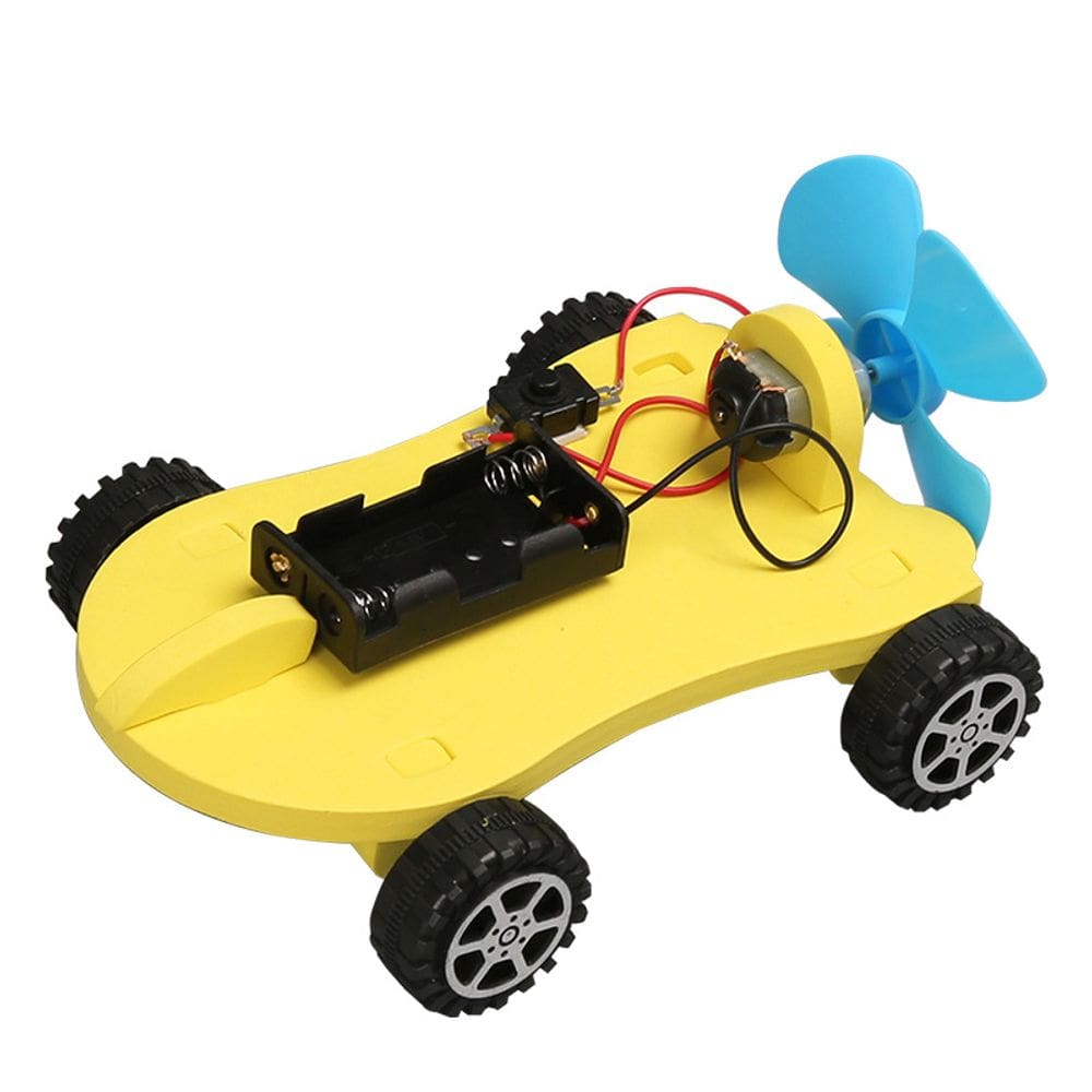Kit de experimentos científicos: carro pneumático DIY EVA para crianças