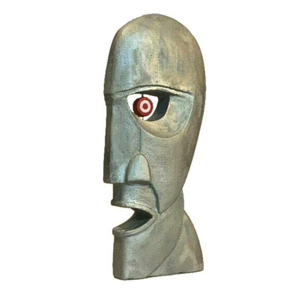 Estátua de escultura, cabeça de resina abstrata, rosto de arte moderna, 27 cm