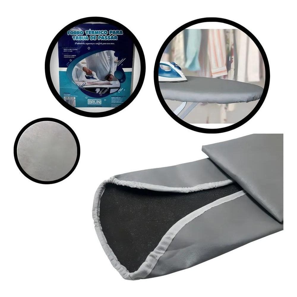 Forro Térmico Para Tábua De Passar Roupas Medidas 1,20X0,45M