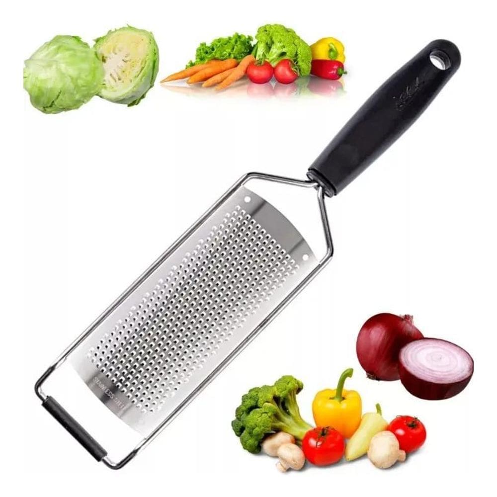 2X Ralador Fino Mesa Queijos Raspas Limão Práti