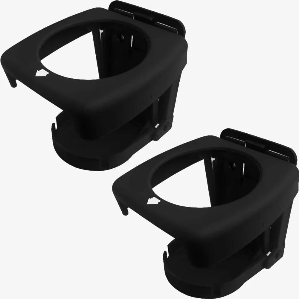 3X 2 Und. Porta Copo Retrátil Náutico - Lancha Barco Traille