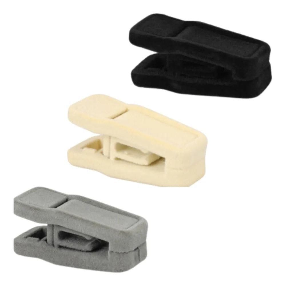 10X 10 Presilhas De Veludo Para Cabides Slim Saia Calça Blu