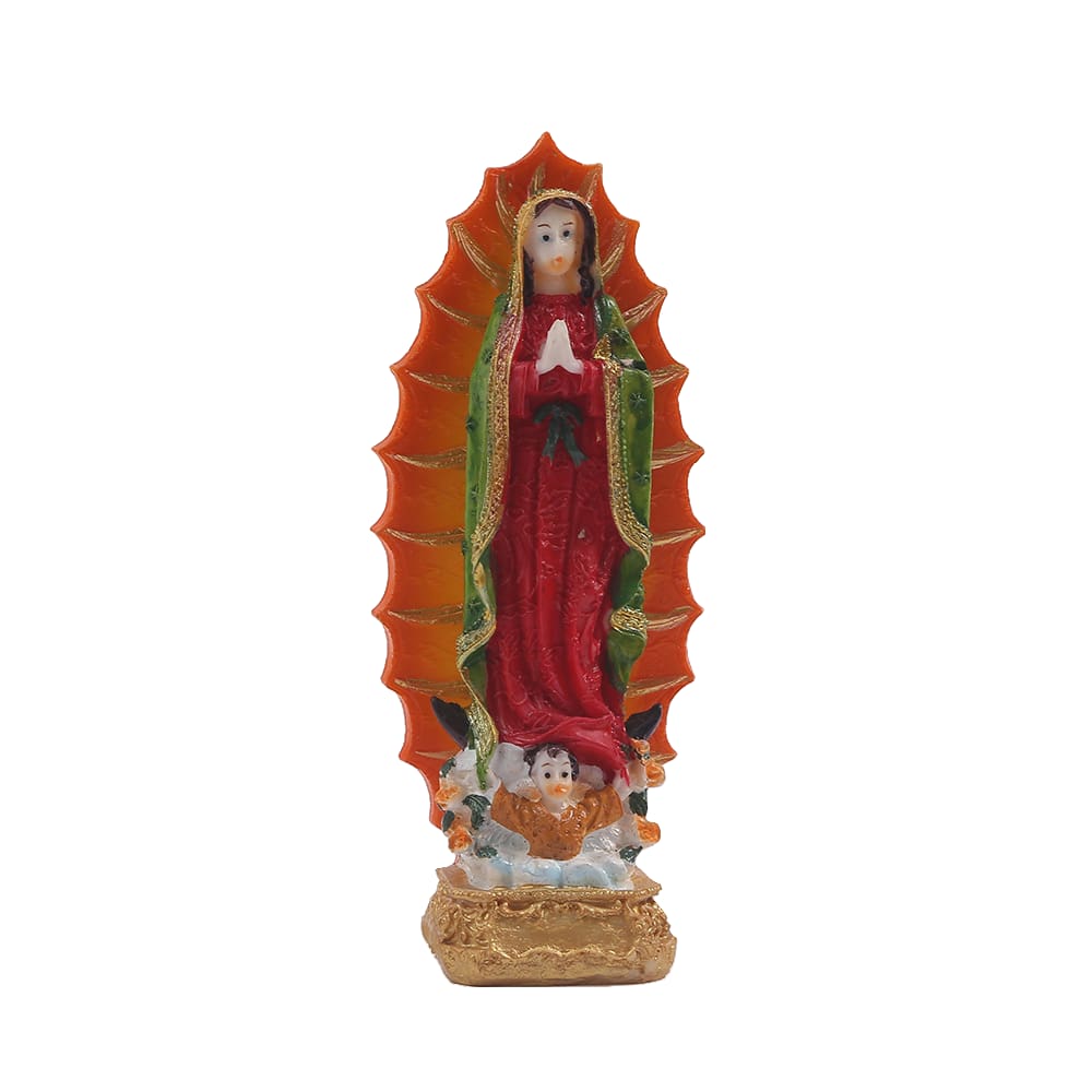 Estátuas, estatuetas, escultura, ornamento, resina, rezando, Madonna