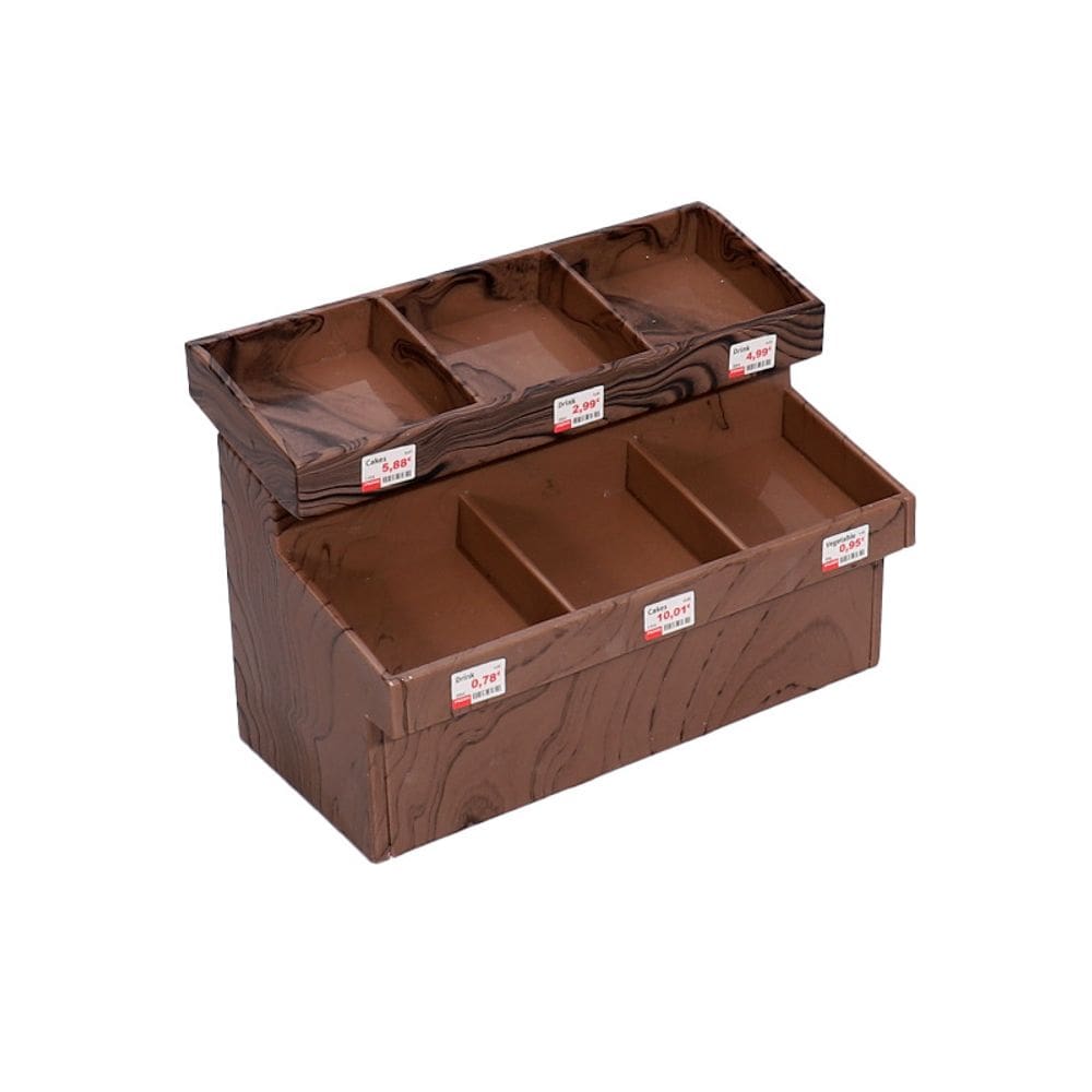 Armário de pão Dollhouse Furniture em miniatura em escala 1:12