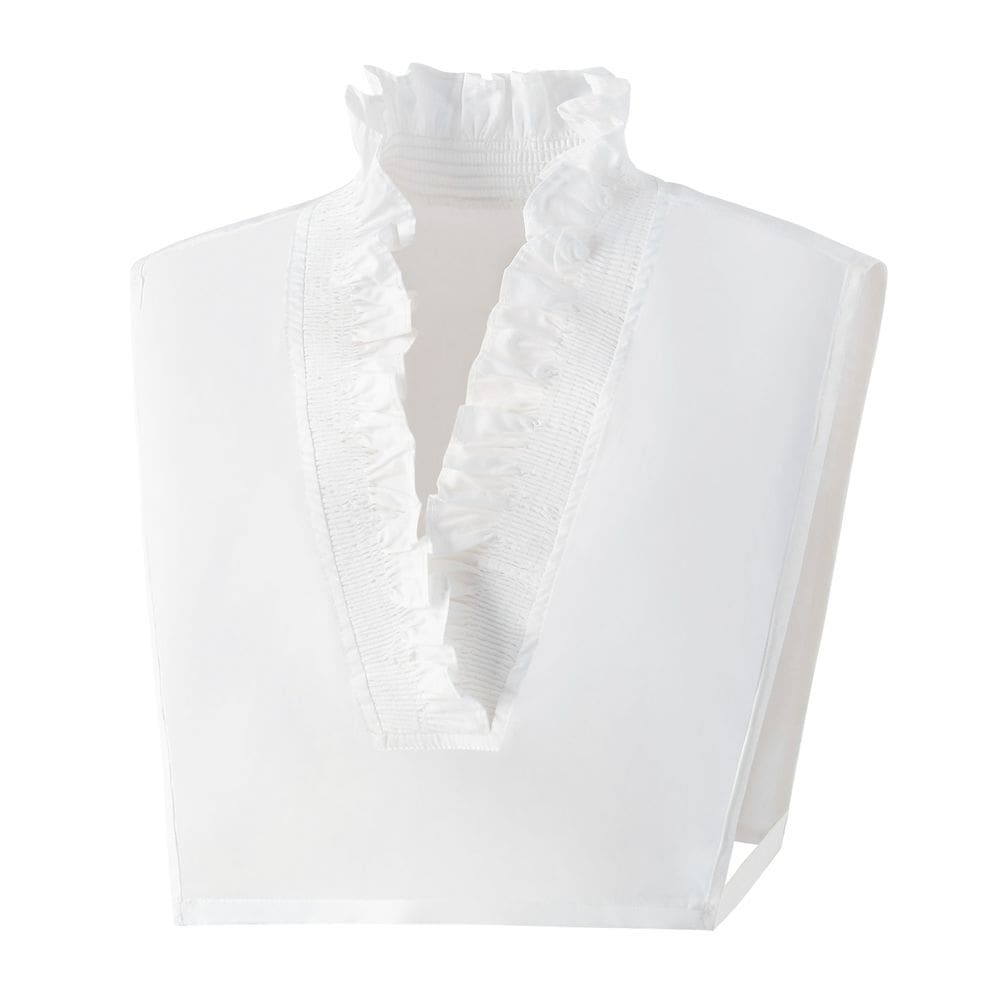 Design removível de gola falsa com decote em V para mulheres e meninas