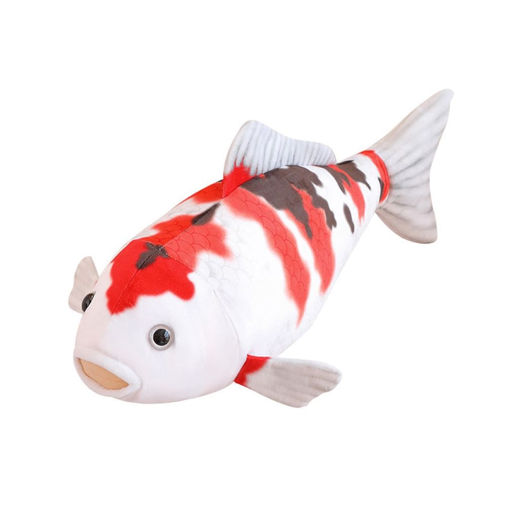 Boneca de brinquedo de pelúcia realista Koi Fish 75 cm