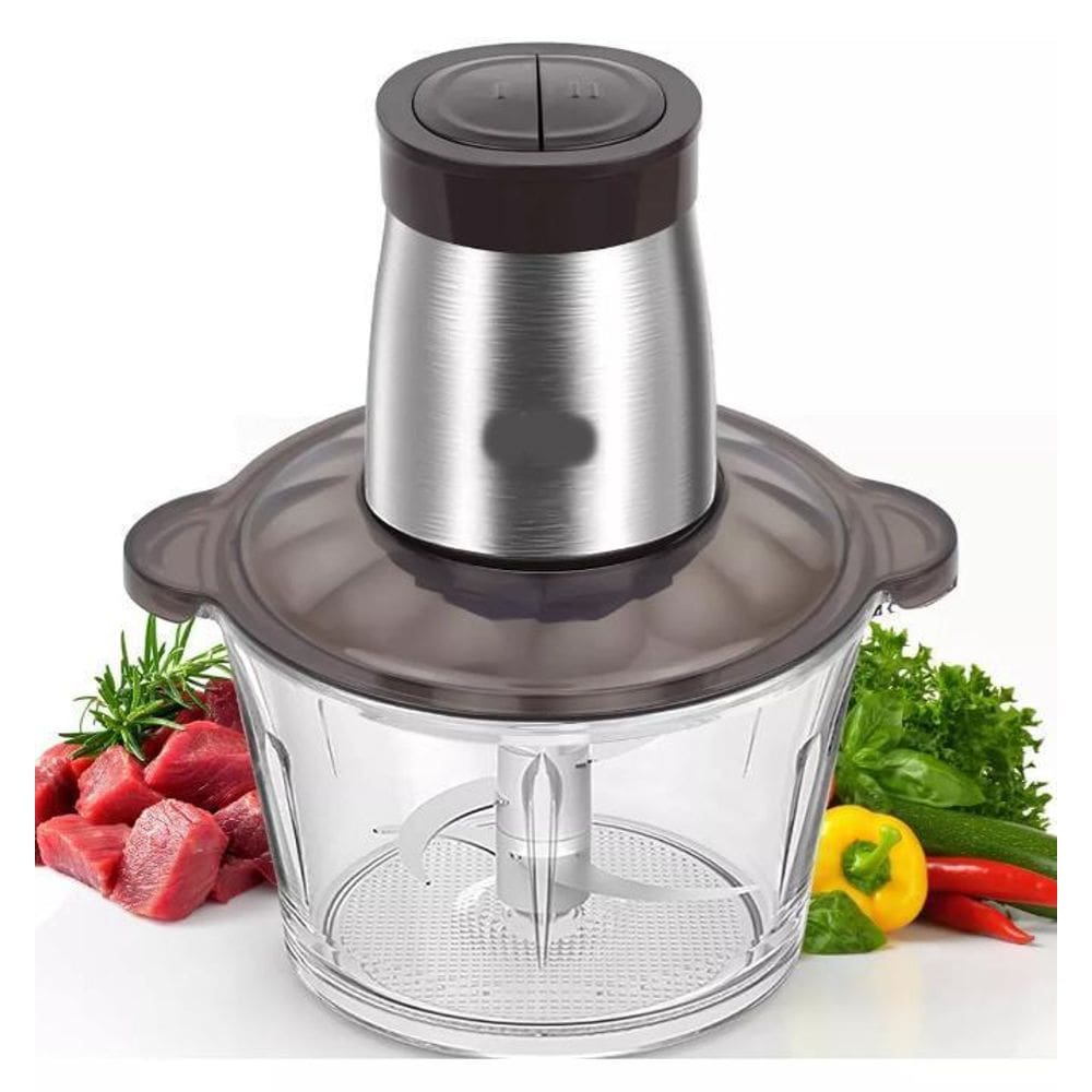 Mini Processador De Alimentos 2L Tritura Processa 110V 250W