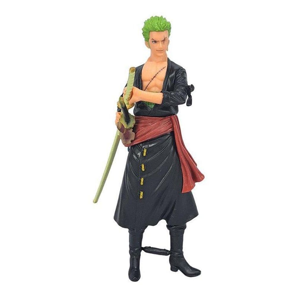 Boneco Roronoa Zoro One Piece Action Figure 1:9