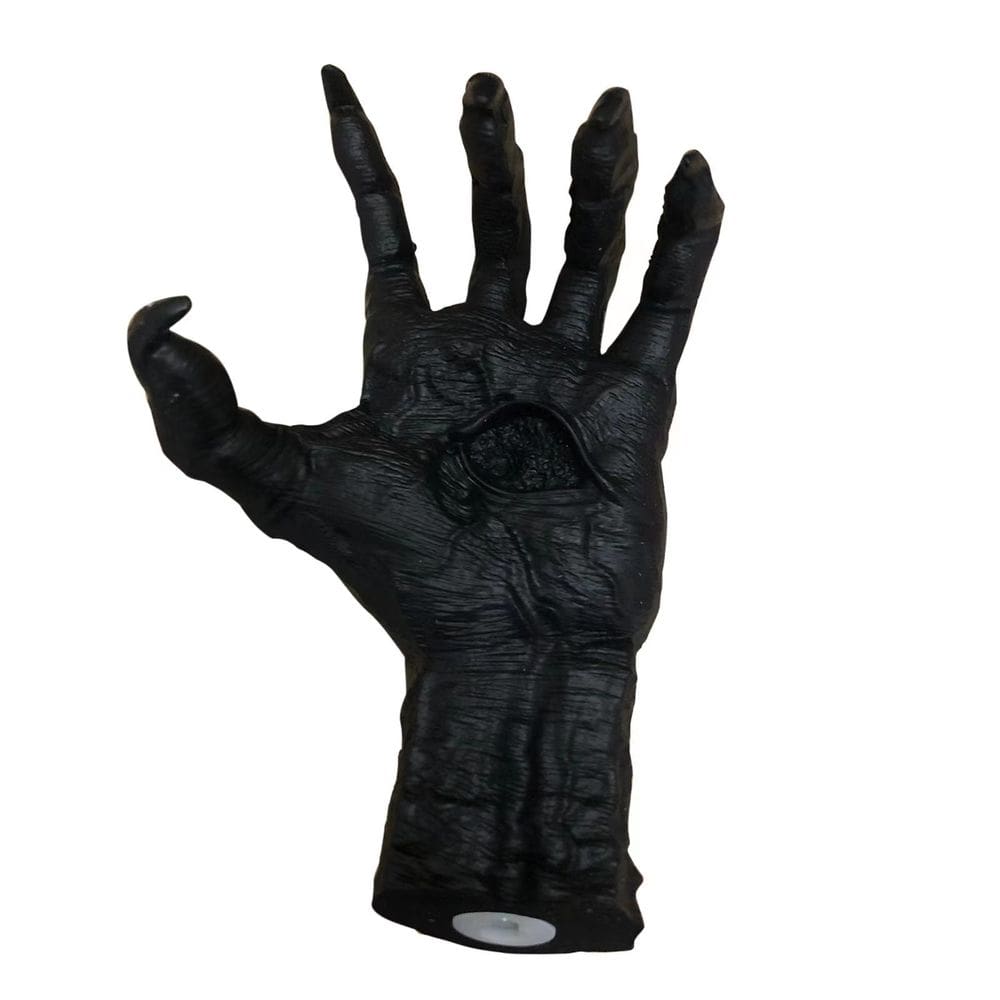 Escultura Halloween Demon Hand Resina 18x10x8cm 270g