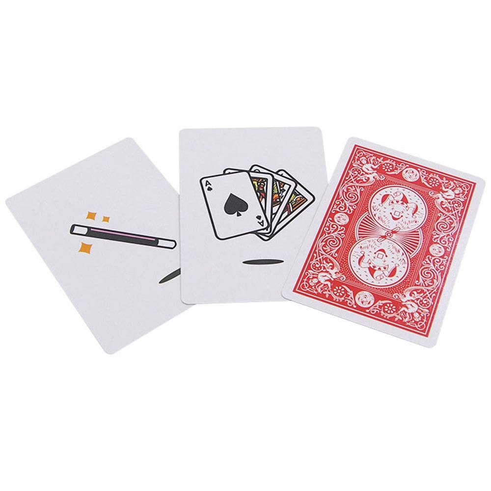 Jogo de previsão mental Magic Card Trick Set com cartas