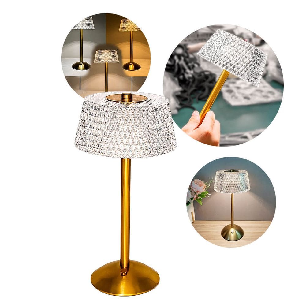 Luminária LED Com 3 Tons de Luz Ajustáveis