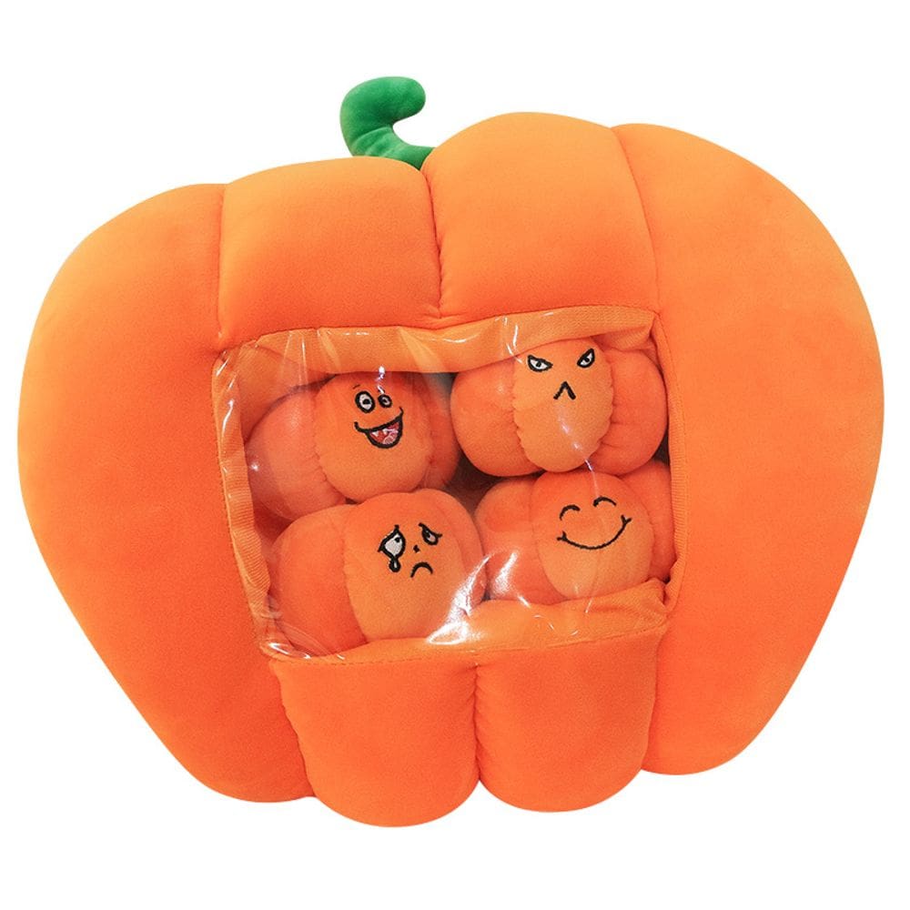 Boneca de brinquedo de pelúcia Pumpkin 40cm Cartoon Halloween Vege